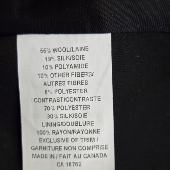 LIDA BADAY Designer Wool Tweed And Silk Jacket/ Blazer. Multicolour Knit. Size 2 - Picture 11 of 16